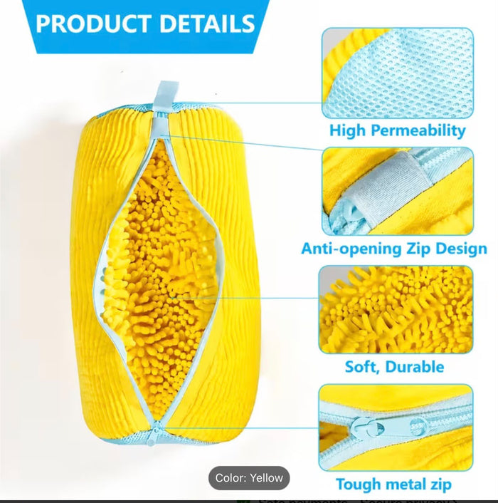 Nylon zip and elastic end cover